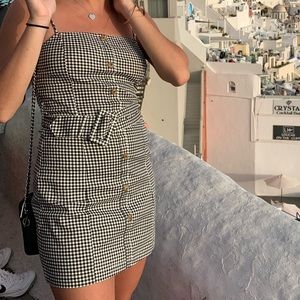 Kendall & Kylie, Gingham Dress, Size S